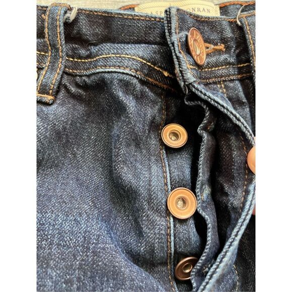 J by Jasper Conran Straight Fit Button Fly Jeans Men's 34 / 32 - Picture 3 of 7